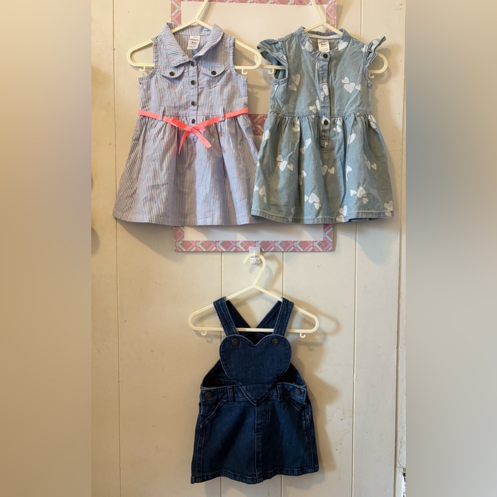 Bundled (3pcs) - Carter's dresses
